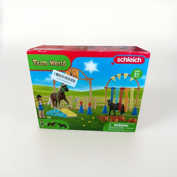 Schleich‎ Pony Agility Training Farm World - Picture 1 of 1